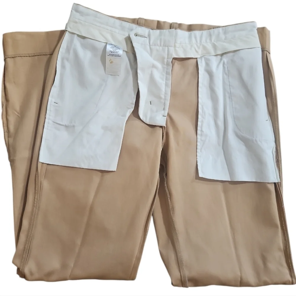 Poshmark TitleVince Men's Griffith Slim Fit Chino Pants Tan Khaki Stretch Size